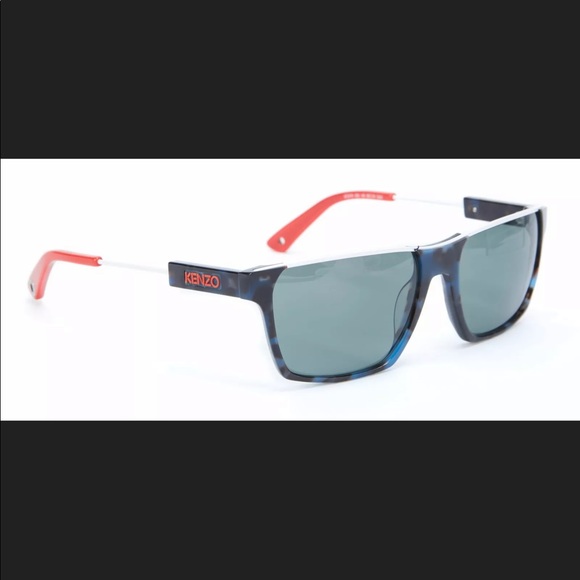 BNIP KENZO Paris Blue Tortoise Frame Glasses - Picture 11 of 16